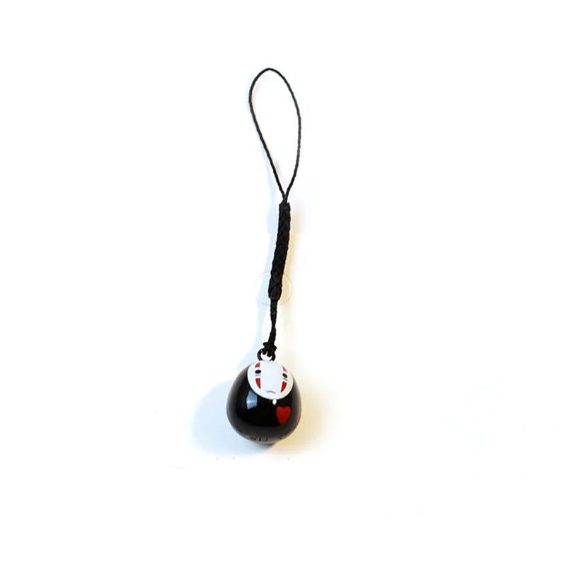 Cartoon Metal Jingle Bell Charm String Pendant for Kids