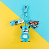Monster University Keychain Anime Key Ring Boyfriend Gift
