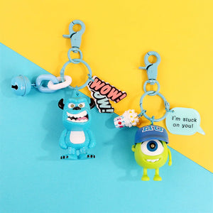 Monster University Keychain Anime Key Ring Boyfriend Gift
