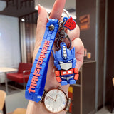 Transformer Prime Car Key Chain Kids Bag Pendant Keyring Gift