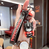 Transformer Prime Car Key Chain Kids Bag Pendant Keyring Gift