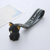 Nordic Cat Keychain Resin Kitten Bag Pendant Gift Llaveros Para