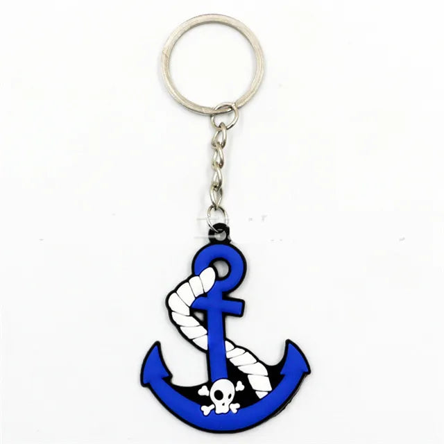 Pirate PVC Keychain Halloween Gift for Bags Accessories