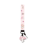 Polyester Lanyard Keychain Girls Phone Accessories Anti-lost Wrist Strap