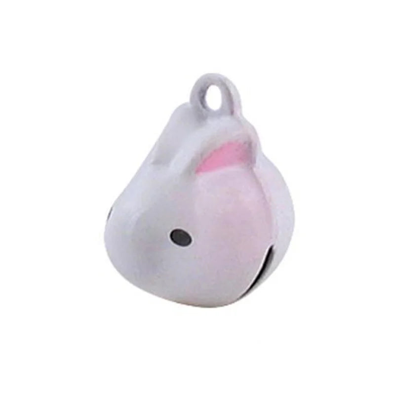 Rabbit Jingle Bell Charm for Kids Holiday Gift Pendant