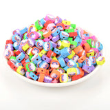 Rainbow Cloud Clay Beads Candy Polymer Clay For Jewelry Making DIY