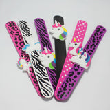 Unicorn Beads Wristband Flexible Wrap Slap Bracelet Kids Gift