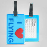 Cartoon Airplane Flight Travel Luggage Tag - Anti-Lost Tag