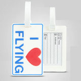 Cartoon Airplane Flight Travel Luggage Tag - Anti-Lost Tag