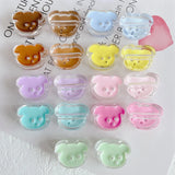 Cartoon Bear Beaded Drop Oil Bracelet DIY Material