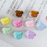 Cartoon Bear Beaded Drop Oil Bracelet DIY Material