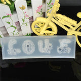 Cartoon Bunny Mouse Love Liquid Silicone Mold for DIY Resin Jewelry