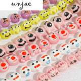 Ceramic Piglet Strawberry Bear Beads DIY Jewelry Accessory