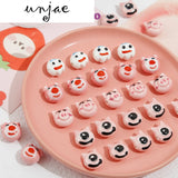 Ceramic Piglet Strawberry Bear Beads DIY Jewelry Accessory