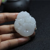 Natural Jade Pixiu Pendant Necklace Chinese Jewelry Amulet