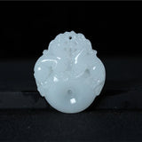 Natural Jade Pixiu Pendant Necklace Chinese Jewelry Amulet