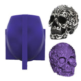 Skull 3D Candle Soap Mold DIY Decoration