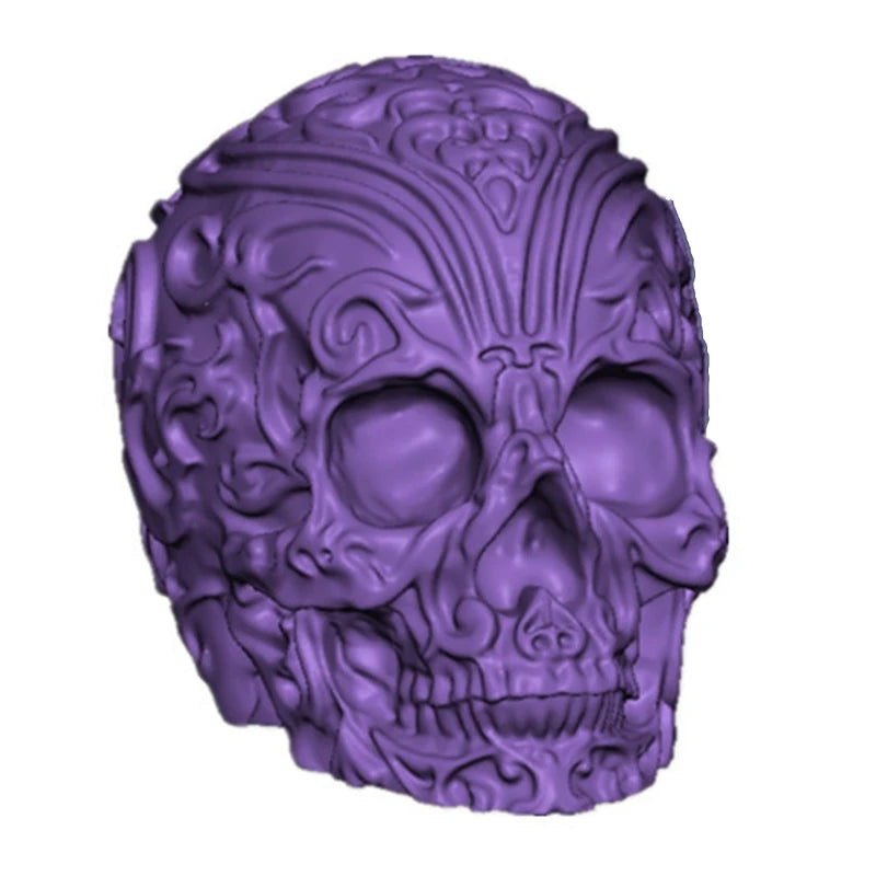 Skull 3D Candle Soap Mold DIY Decoration