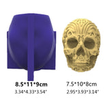 Skull 3D Candle Soap Mold DIY Decoration