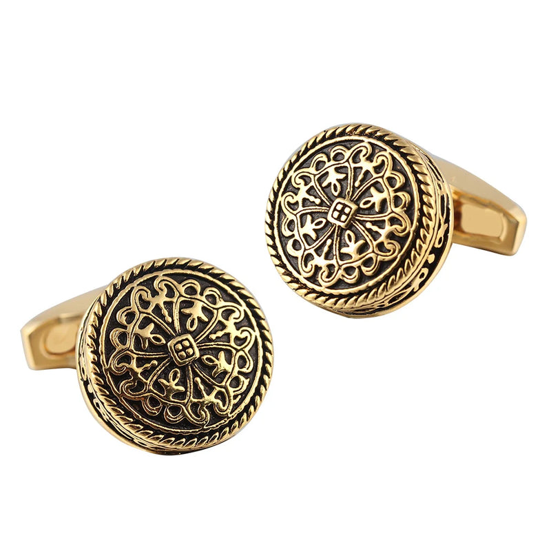 Ancient Greek Royal Cufflinks - Hand Carved