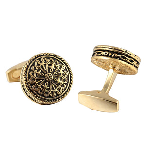 Ancient Greek Royal Cufflinks - Hand Carved