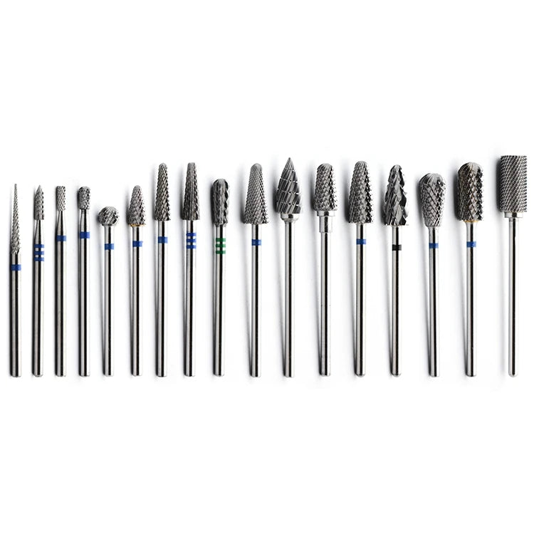 Tungsten Steel Wave Grinding Needle + Dental Grinding Head Ball Drill