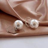 Big Pearl Clip-on Earrings for Women