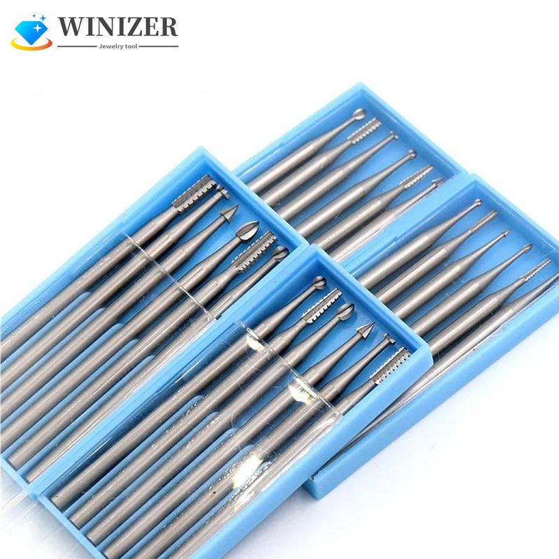 Wood Engraving Router Bit Set 6Pcs 2.35mm Shank