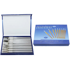 10 PCS Engraving Tools Bottom Cutting Graver Kit for DIY Jewelry Making