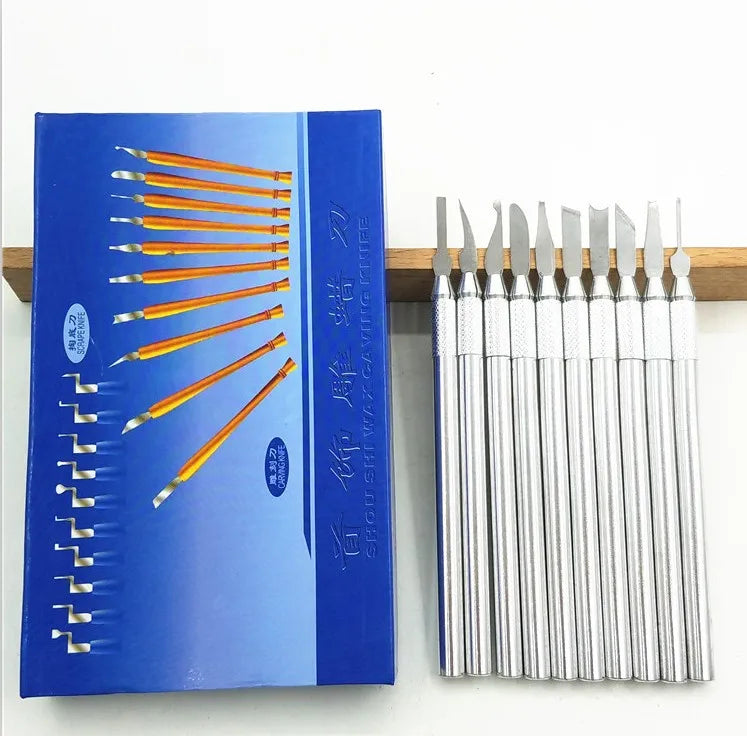Jewelry Tool Mould Model Carving Wax Knives Undercut Wax Carvers