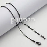 Stainless Steel Floating Locket Necklace Chain 18 inches with 2 inches Extender