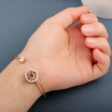 Adjustable Stainless Steel Bracelet Bangle for Women