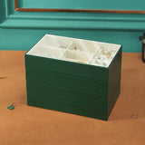 Casegrace Jewelry Storage Box Leather Organizer