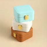 Casegrace Small Flower Jewelry Storage Box for Girls