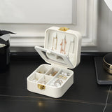 Casegrace Small Flower Jewelry Storage Box for Girls