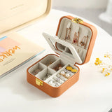 Casegrace Small Flower Jewelry Storage Box for Girls