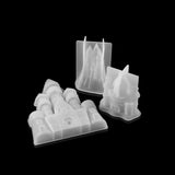 Christmas Castle Silicone Mold for DIY Jewelry