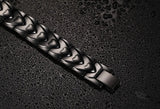 Casual Stainless Steel Magnetic Health Chain Men Charm Bracelet Bangle