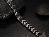 Casual Stainless Steel Magnetic Health Chain Men Charm Bracelet Bangle