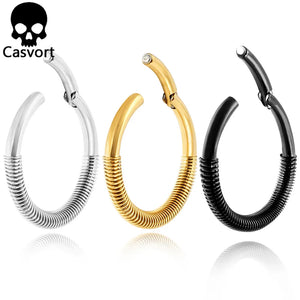 2 PCS 4mm 6g Classic Clasp Ear Weights Hangers Ear Gauges Plugs for Lobe