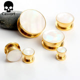 2 PCS Ear Plugs Tunnels Conch Piercing Jewelry Ear Gauges