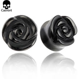 2 PCS Rose Ear Plugs Tunnels Expander Gauges Piercing Body Jewelry Women Gift