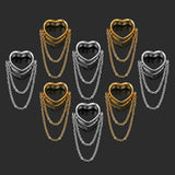 316 Stainless Steel Ear Gauges Tunnels Chain Plugs Piercing Gauges Body Jewelry