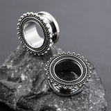 2PCS 316 SS Ear Plugs Tunnels Stretcher Studs Body Piercing Jewelry