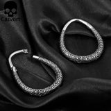 2PCS 6g Quetzalcoatl Ear Weights Hoop Ear Plugs 316 Stainless Steel Piercing