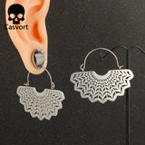 2PCS Stainless Steel Ear Piercing Hangers Women's Body Jewelry