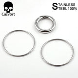 2PCS Clasp Ear Weight Hangers 6g Gauges Expander Pair
