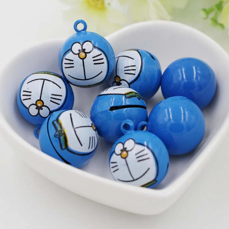 Cat Cartoon Bells Necklace Pendant Bracelet Charms