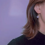 Korea Style Cat Claw Paw Earrings 14K Filled Silver 925