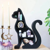 Cat Crystal Shelf Cat PVC Crystal Display Shelf